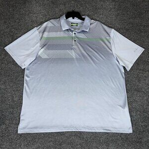 Ben Hogan Polo Shirt Mens 2XL‎ Blue Golf Performance Short Sleeve Casual Adult